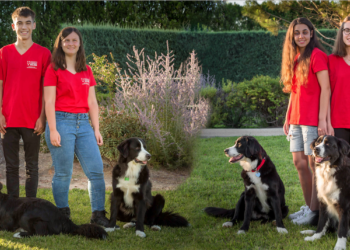 Fondation Frédéric Gaillanne : ses chiens sont les yeux des enfants aveugles