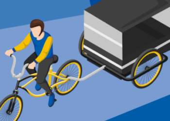 Isle-sur-la-Sorgue : une collecte à vélo pour encourager le tri sélectif