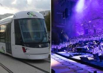 Avignon : le chœur Spectacul’Art prend le tramway