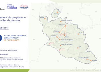 13 communes de Vaucluse ont été choisies pour bénéficier du dispositif ‘Petites villes de demain’