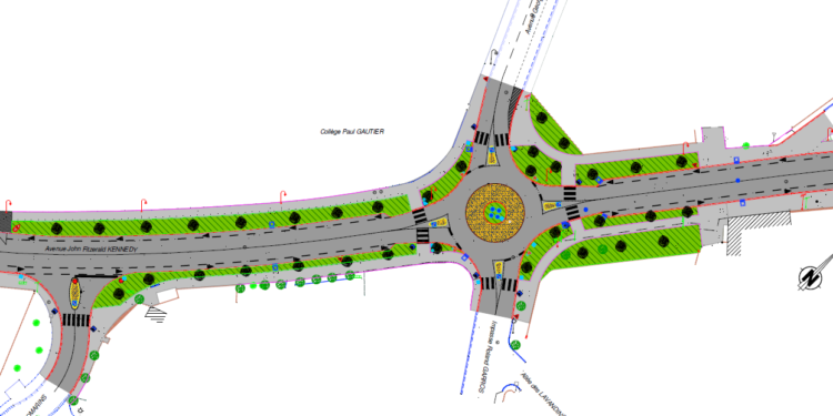 Cavaillon : des travaux d’aménagements route de Gordes