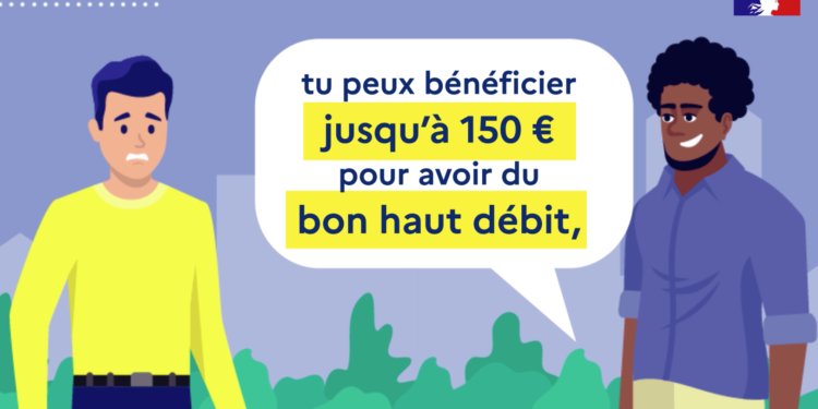 (Vidéo ) Internet à haut débit partout ? L’Etat propose une aide jusqu’à 150€ pour y avoir accès.