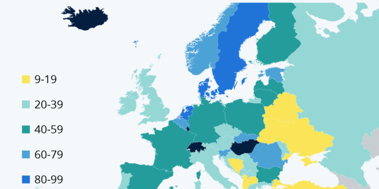 Où Internet est-il le plus rapide en Europe ?