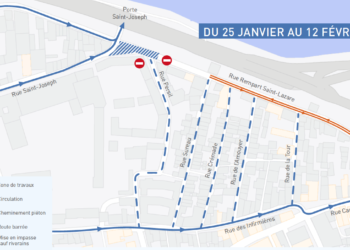 Avignon : 4 mois de travaux entre la porte Saint-Lazare et la porte de la Ligne (voir cartes)