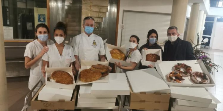 Hôpital d’Avignon : une centaine de galettes des rois offertes par le Groupement des Artisans Boulangers Pâtissiers du Vaucluse