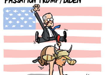 Passation Trump/Biden vu par Wingz pour l’Echo du Mardi