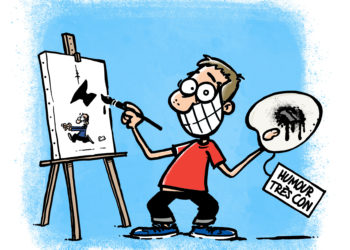 Benjamin Roussé, alias Wingz, dessinateur de presse : « Le journal m’a laissé carte blanche pour caricaturer l’actualité »
