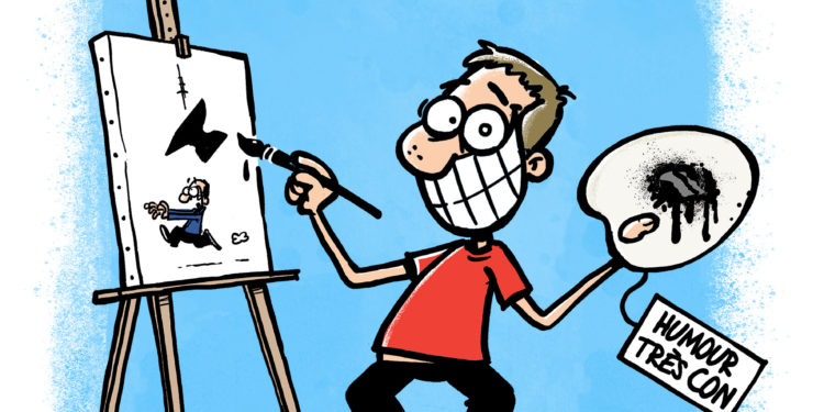 Benjamin Roussé, alias Wingz, dessinateur de presse : « Le journal m’a laissé carte blanche pour caricaturer l’actualité »