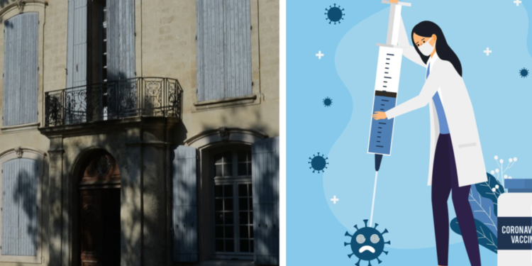 Avignon : ouverture d’un centre de vaccination au château de la Barbière