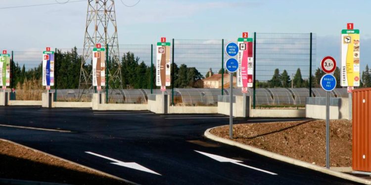 Carpentras : Nouvelle déchèterie des Lones