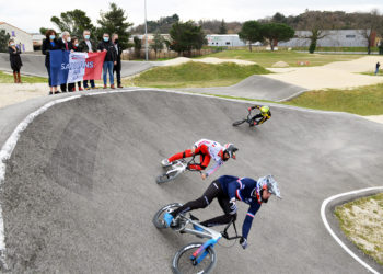 Sarrians labellisé spot des pratiquants du BMX pour la préparation des Jeux Olympiques Paris 2024