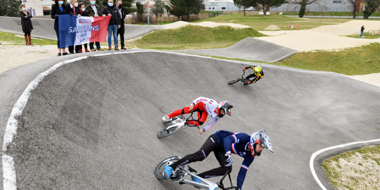 Sarrians labellisé spot des pratiquants du BMX pour la préparation des Jeux Olympiques Paris 2024