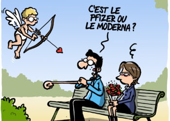 La Saint-Valentin vu par Wingz pour l’Echo du Mardi