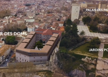 (vidéo) Intramuros d’Avignon, La Cour des Doms proposera bientôt 68 logements, épisode 1