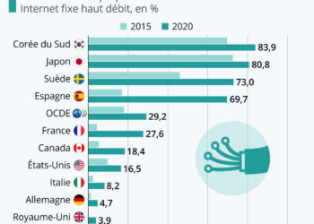 Fibre optique : quels pays sont les plus avancés ?
