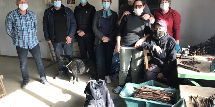 Caromb : la Cove lance la saison de greffés soudés chez les Pépinières Viticoles Gourru