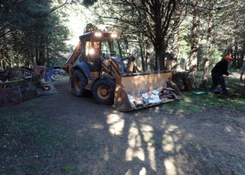 Goult : suppression d’un dépôt sauvage près du Calavon