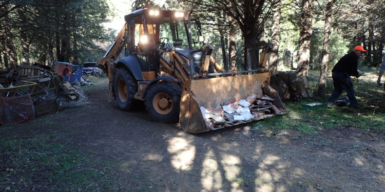 Goult : suppression d’un dépôt sauvage près du Calavon