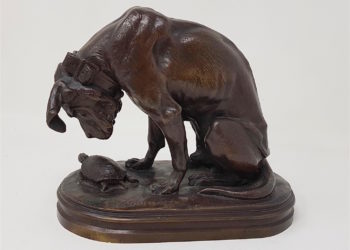 Hôtel des ventes Ivoire à Nîmes, l’œuvre de Claude Viallat est partie au double de son estimation !