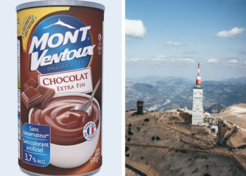 La crème dessert Mont Blanc s’offre le Ventoux pour son centenaire