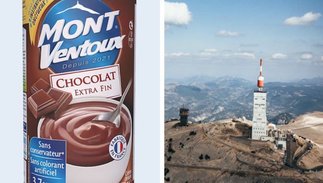 La crème dessert Mont Blanc s’offre le Ventoux pour son centenaire
