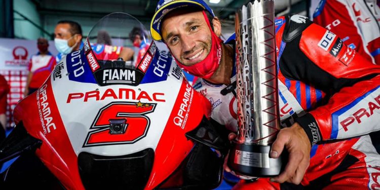 Grand Prix Moto GP : le pontétien Johann Zarco au plus haut !