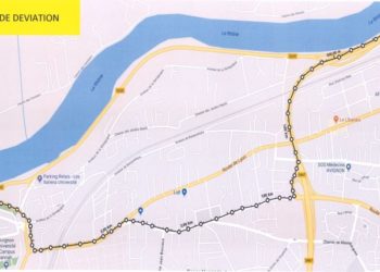 Avignon : fermeture de la route des bords du Rhône pour travaux