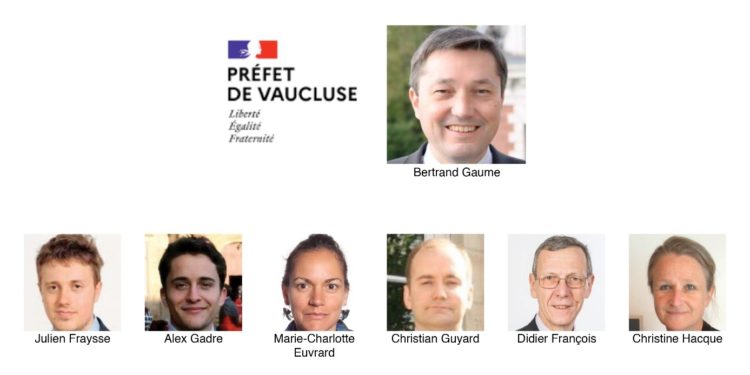 Etat-major : Préfecture de Vaucluse