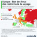 Europe : état des lieux des restrictions de voyage