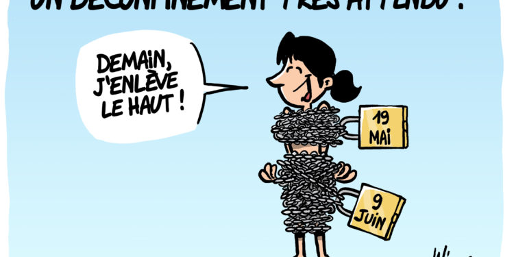 Le déconfinement vu par Wingz pour l’Echo du Mardi