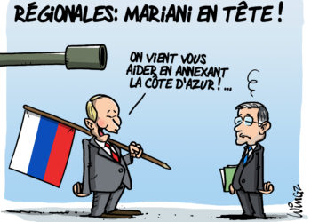 Régionales, Mariani et la Russie vu par Wingz pour l’Echo du Mardi
