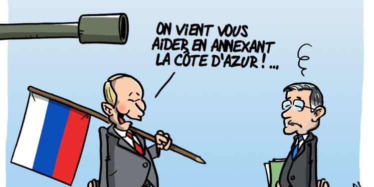 Régionales, Mariani et la Russie vu par Wingz pour l’Echo du Mardi