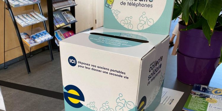La Cove : grande collecte de téléphones usagers au profit de personnes en difficulté sociale