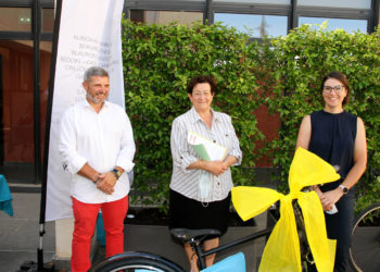 Mai à vélo à la Cove : Kathleen Personnic parcoure 1 100km en 2 semaines