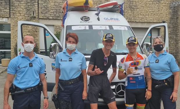 Deux participants de ‘Pekin express’ en Vaucluse pour un tour de France contre le cancer