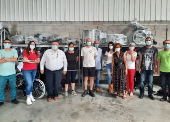 Seconde vie aux fauteuils roulants, Joëlle Chenet à la rencontre des salariés en insertion professionnelle