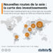 Nouvelles routes de la soie : la carte des investissements chinois