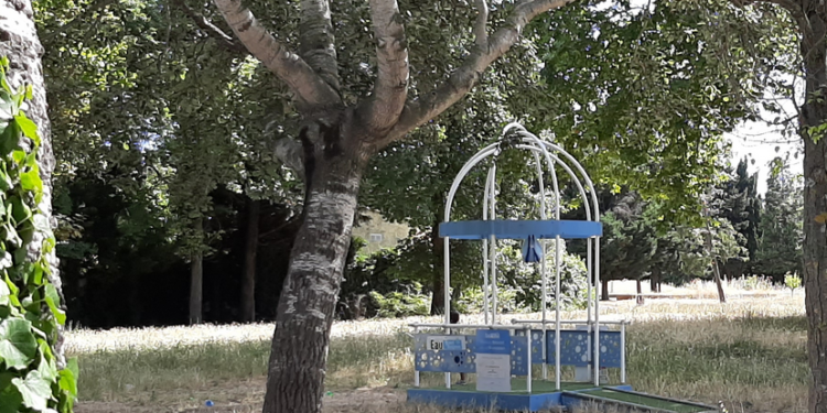 Eau Grand Avignon : Réinstallation de deux kiosques îlots de fraîcheur