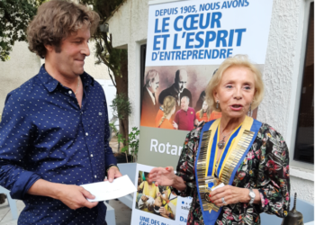 Rotary club Avignon, Hélène Armengaud en prend la présidence