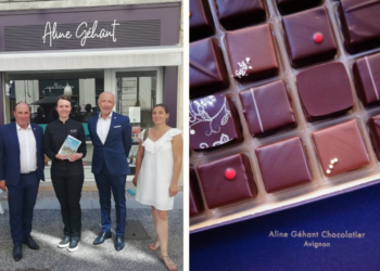 CCI Vaucluse : ‘Aline Géhant chocolatier’ lauréat du Challenge du commerce