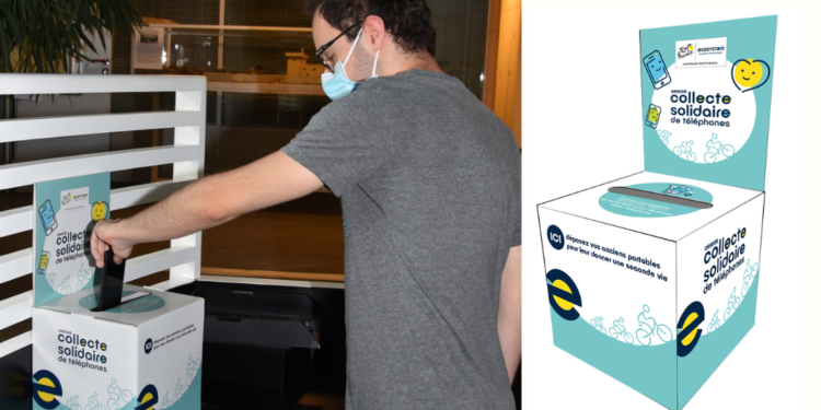 Sorgues du Comtat : collecte de téléphones inutilisés au profit des plus précaires