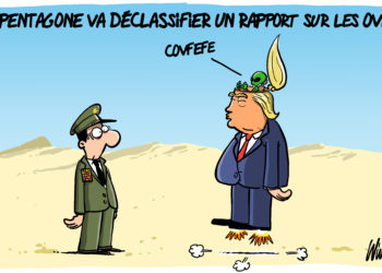 Les ovnis vu par Wingz pour l’Echo du Mardi