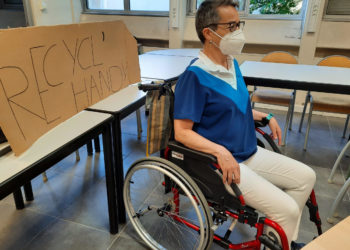 Les ‘B-canes’ : une seconde vie aux fauteuils roulants
