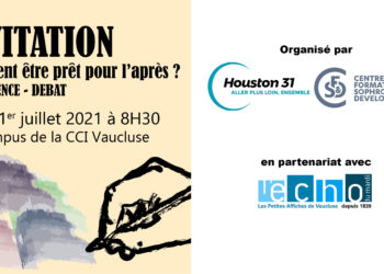 « Comment être prêt pour l’après ? » : Houston 31 et le Centre de sophrologie nous éclairent au campus CCI Vaucluse
