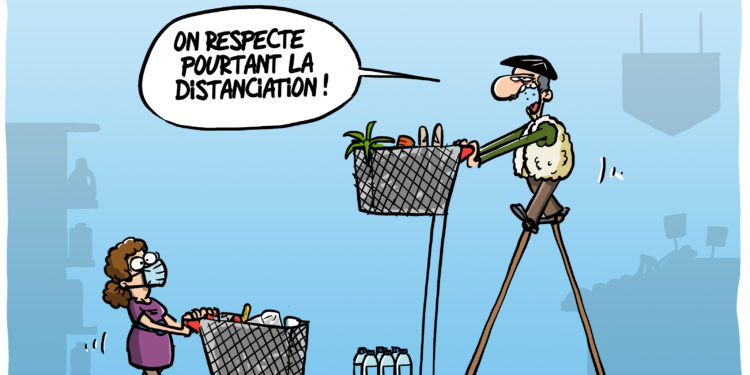 Le variant delta dans les Landes vu par Wingz pour l’Echo du Mardi