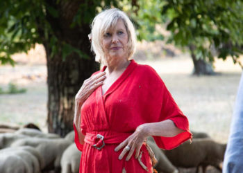 Chantal Ladesou au Capitole Studios pour ‘C’est quoi ce papy?’