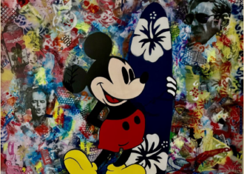 Villeneuve-lès-Avignon, Maison Bronzini, exposition des œuvres de Jean-Marc Battini