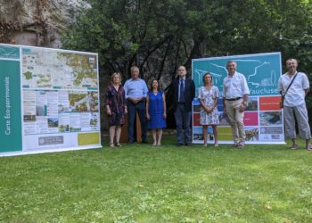 ‘Grand Site La Fontaine de Vaucluse’ : dévoilement du logo et de la carte éco-patrimoniale