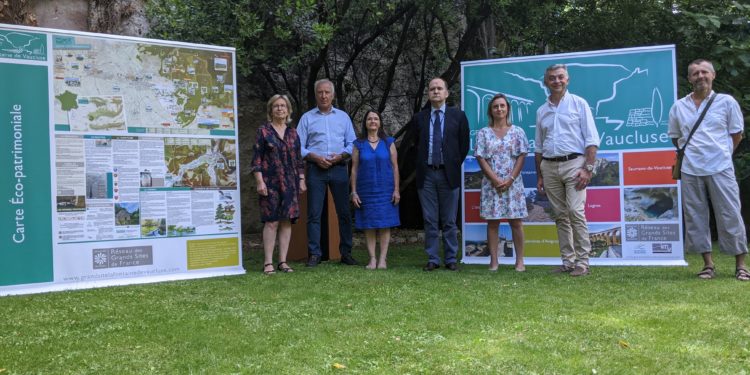 ‘Grand Site La Fontaine de Vaucluse’ : dévoilement du logo et de la carte éco-patrimoniale