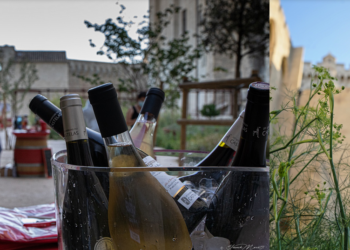 Avignon, Jardins du Palais, Tu viens, on prend un verre ?